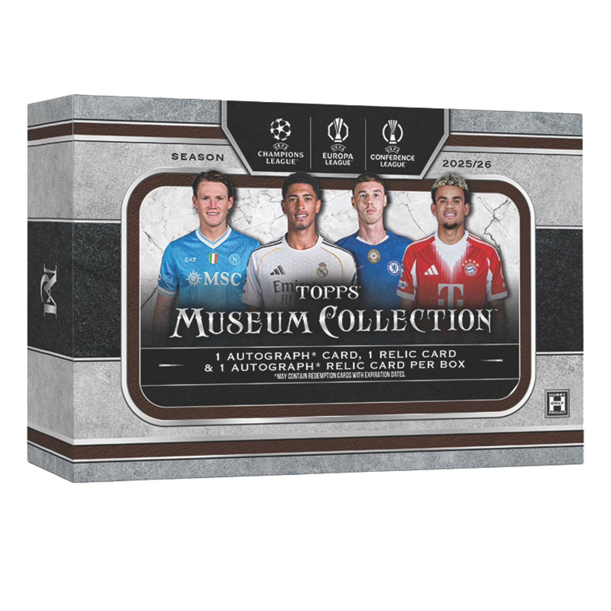 2025-26 Topps Museum UCC Soccer Hobby Box