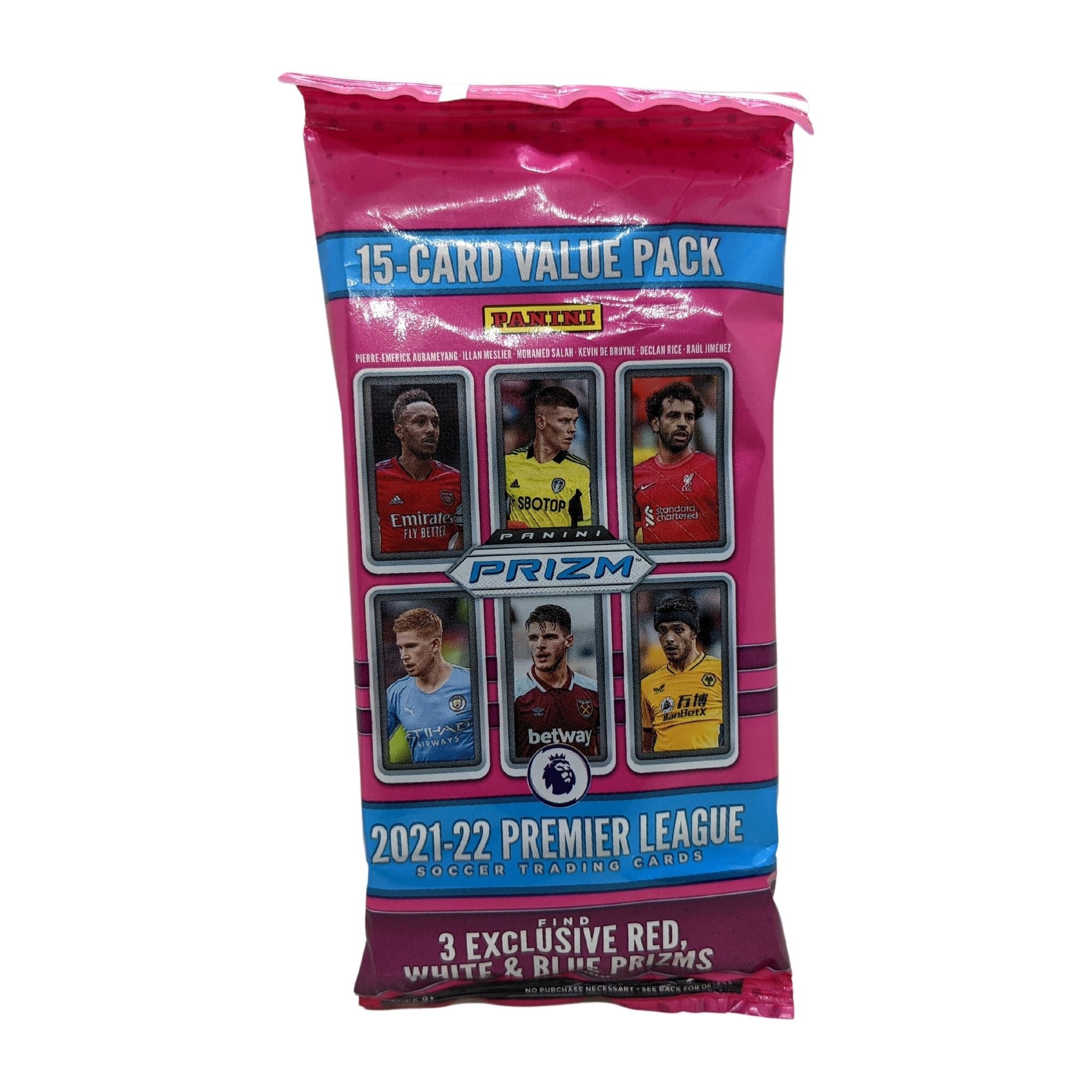 Panini Prizm 2021-22 Premier League Soccer Cello / Value / Fat Pack