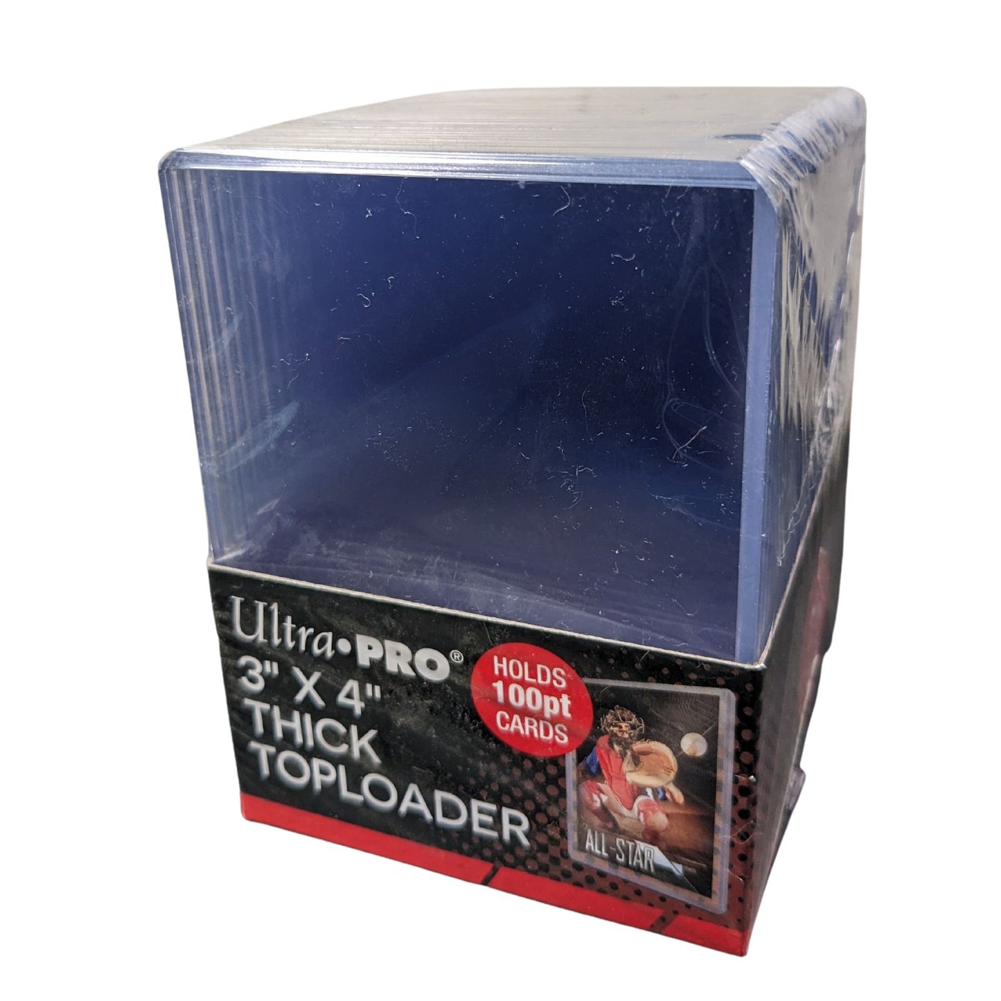 100pt Ultra Pro Toploader, dick, 3 x 4 Zoll, 25er-Pack