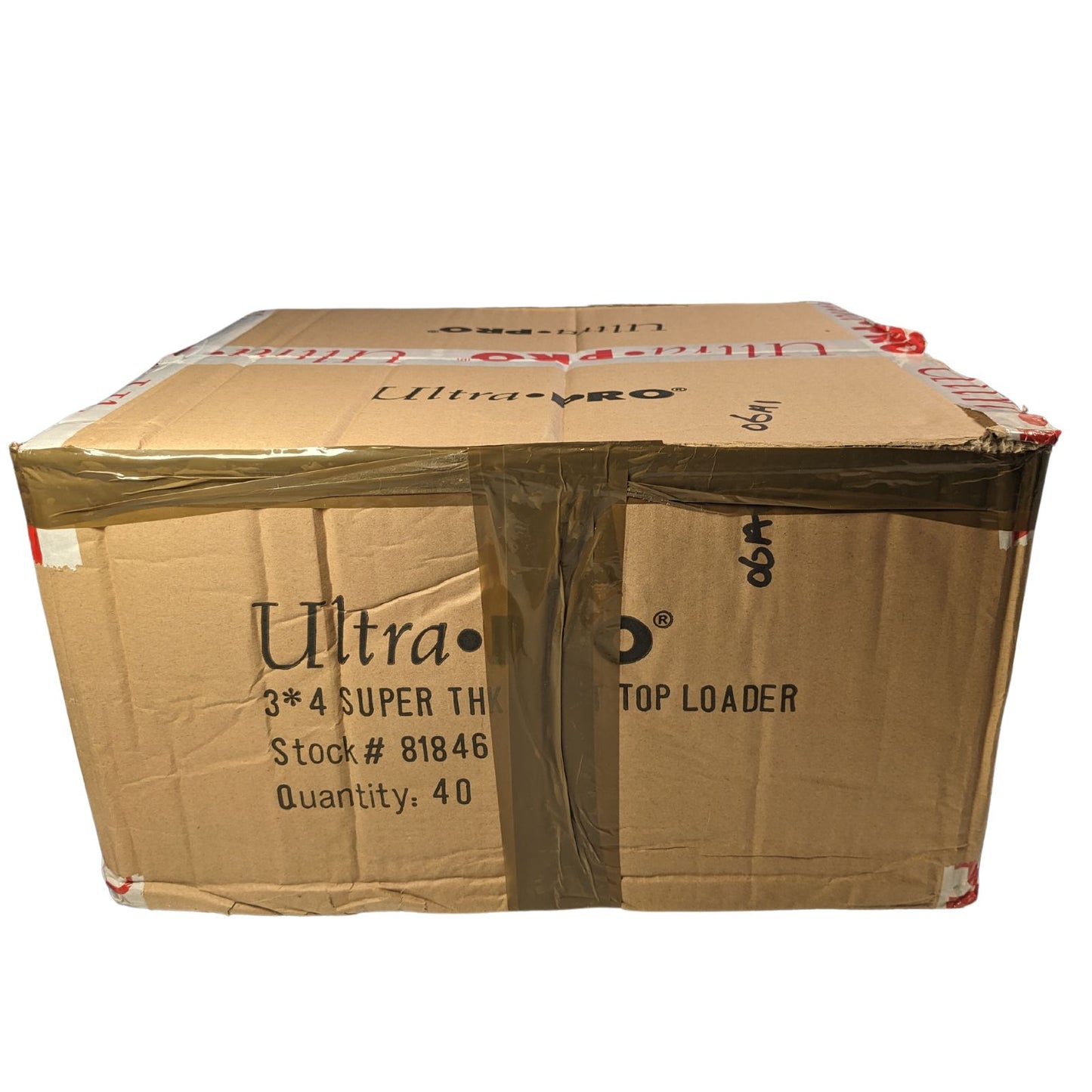 100pt Ultra Pro Toploader, versiegelter Karton mit 40 Packungen (1000 Toploader)