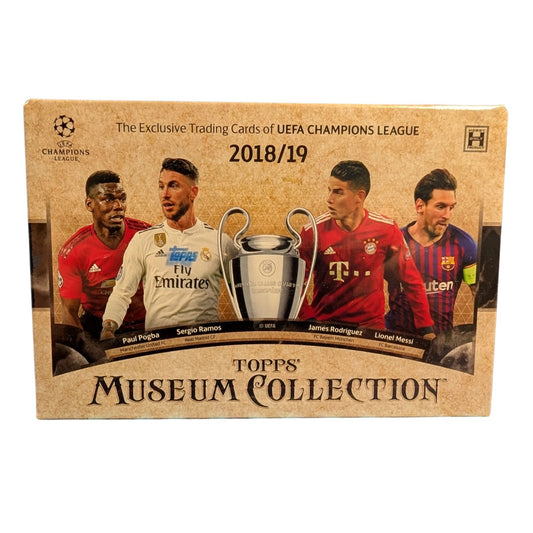 2018-19 Topps UCL Museum Collection Soccer Hobby Box