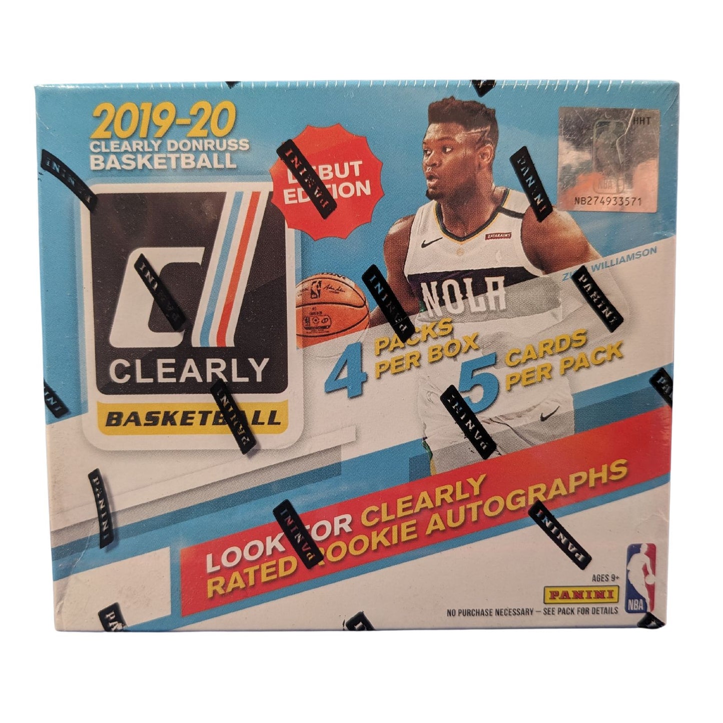 2019-20 Panini Clearly Donruss Basketball Hobbybox