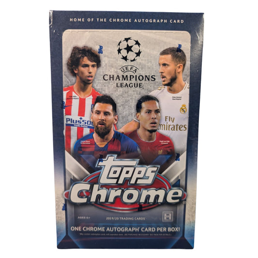 2019-20 Topps Chrome UCL Soccer Hobby Box