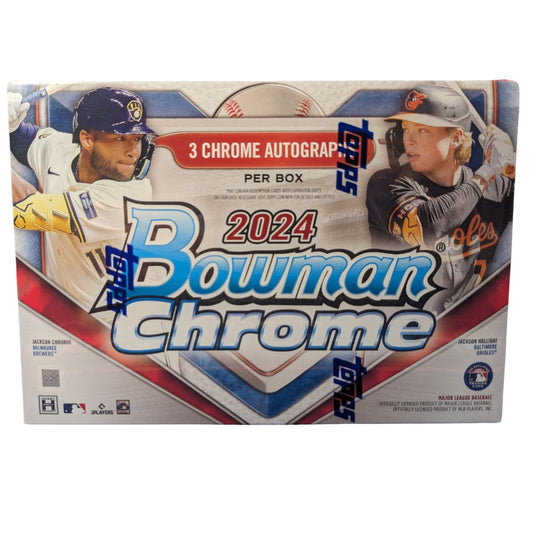 2024 TOPPS BOWMAN CHROME BASEBALL HTA BOX