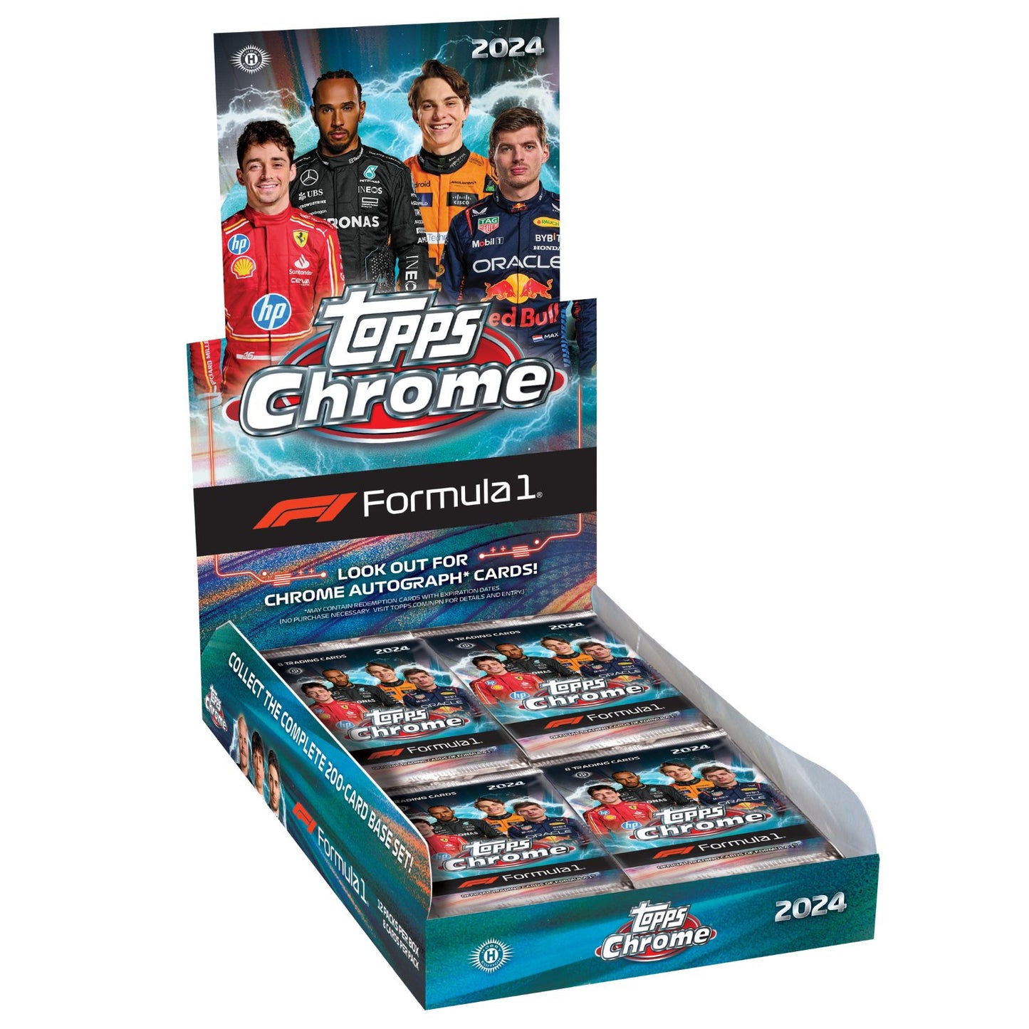 2024 TOPPS CHROME FORMULA 1 HOBBY BOX