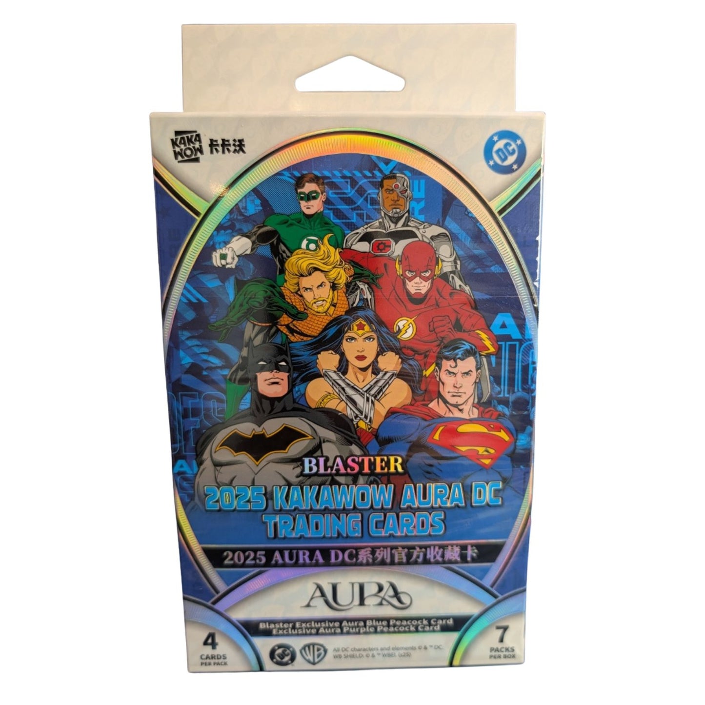 2025 Kakawow Aura DC Trading Cards Blaster Box