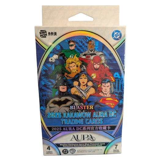 2025 Kakawow Aura DC Trading Cards Blaster Box