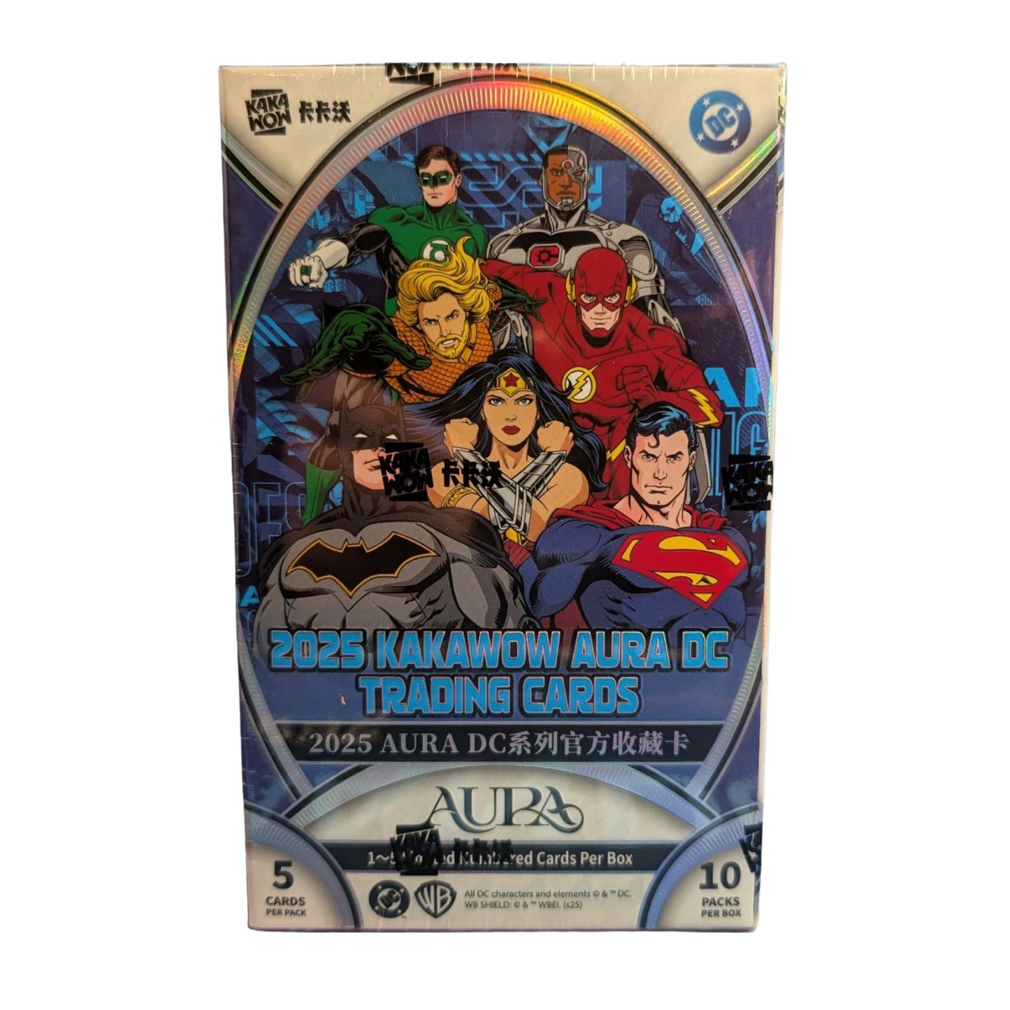 2025 Kakawow Aura DC Trading Cards Box