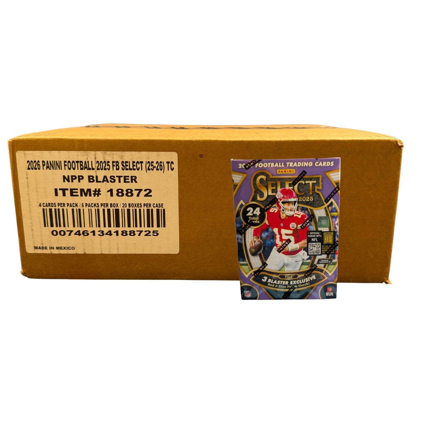 2025 Panini Select Football Blaster Box Sealed Case (20 Boxes)