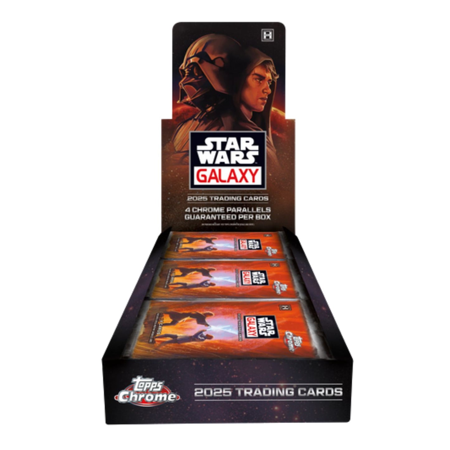 Pre Order - 2025 Topps Star Wars Chrome Galaxy Hobby Box