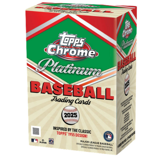 Pre Order - 2025 Topps Chrome Platinum Baseball Value / Blaster Box