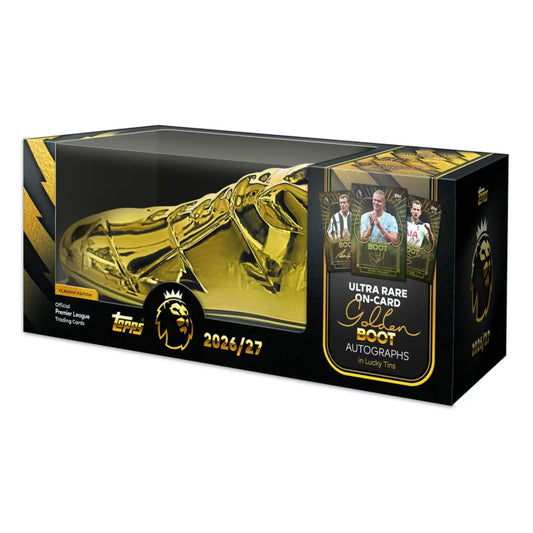 Pre Order - 2026-27 Topps Flagship Premier Legaue Soccer Golden Boot Tin