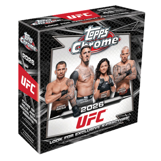 Pre Order - 2026 Topps Chrome UFC Mega Box