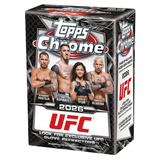 Pre Order - 2026 Topps Chrome UFC Blaster / Value Box