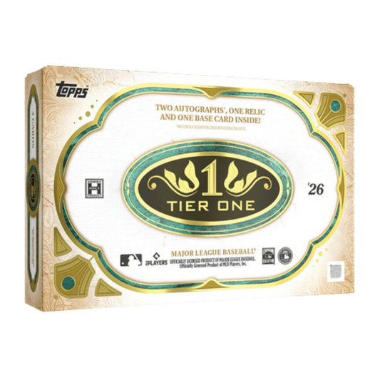 Pre Order - 2026 Topps Tier One Baseball Hobby Box