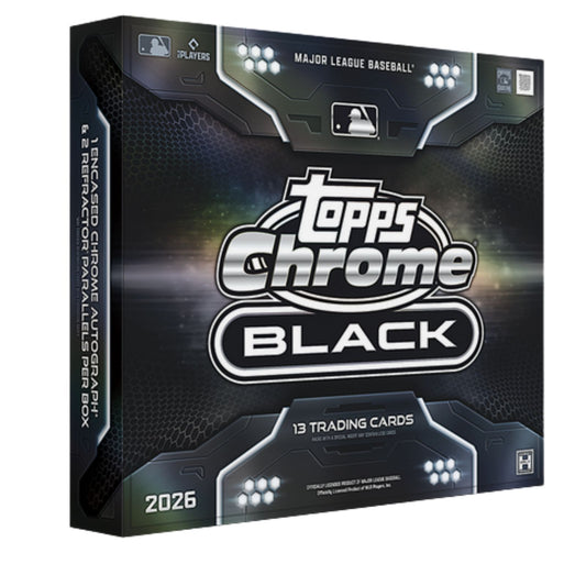 Pre Order - 2026 Topps Chrome Black Baseball Hobby Box