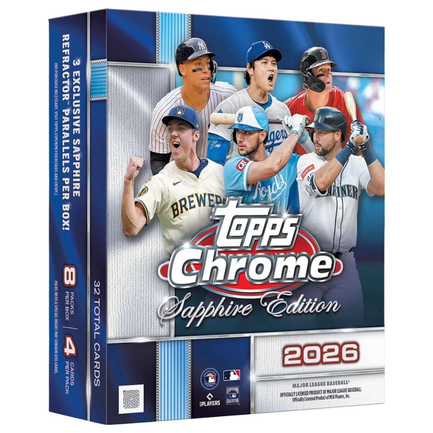 2026 Topps Chrome Baseball Sapphire Edition Hobby Box