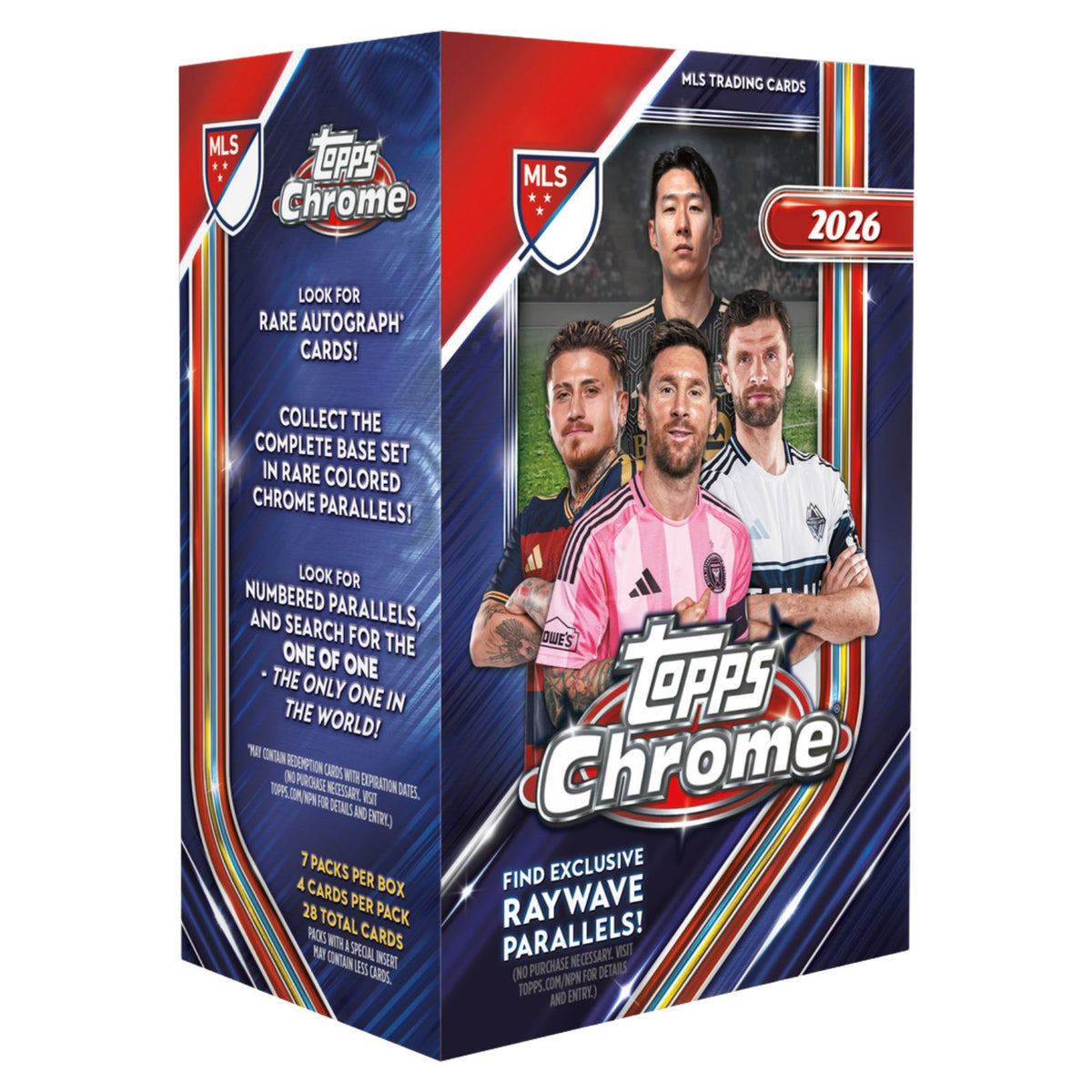 2026 Topps Chrome MLS Blaster / Value Box