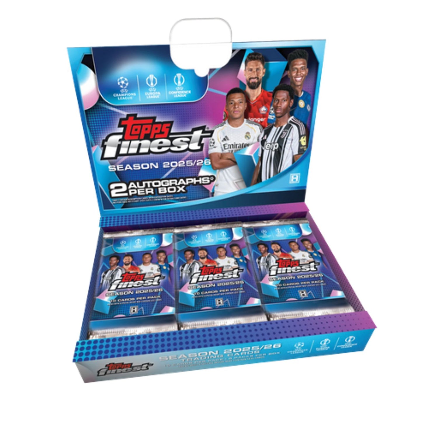 Pre Order - 2025-26 Topps Finest UEFA Club Competitions (UCC) Hobby box