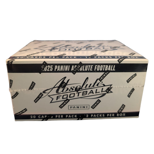 2025 Panini Absolute Football Value / Cello Pack Box (12 Packs)