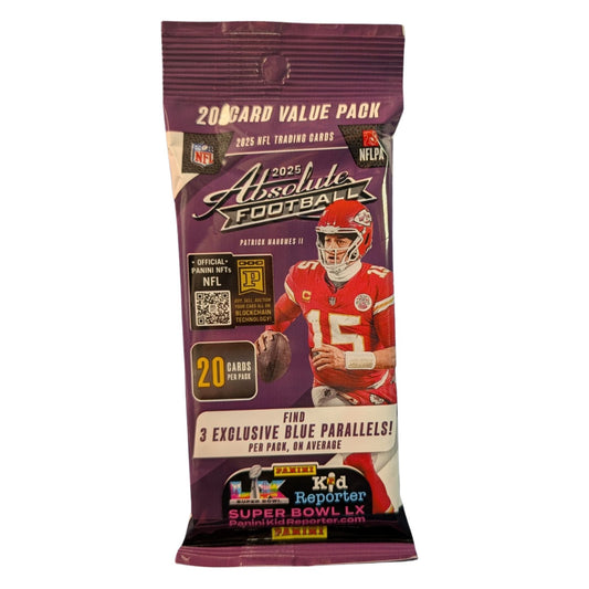 2025 Panini Absolute Football Value / Cello Pack