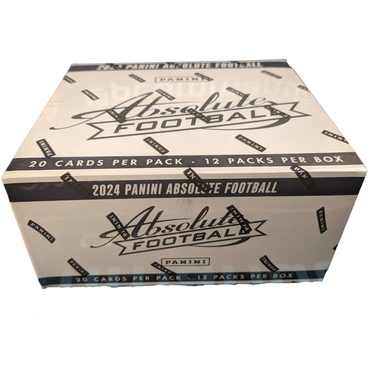 2024 Panini Absolute Football Value / Cello Packs Full Box (12 Packs)