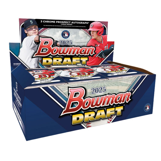 Pre Order - 2025 Topps Bowman Draft Baseball Hobby Box