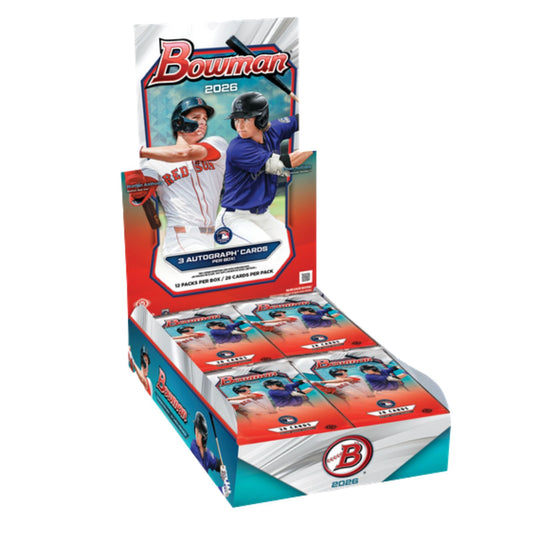 Pre Order - 2026 Topps Bowman Baseball Jumbo Box