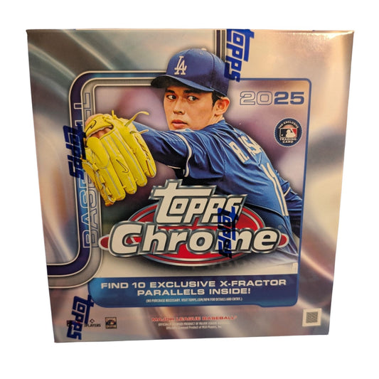 2025 Topps Chrome Baseball Mega Box