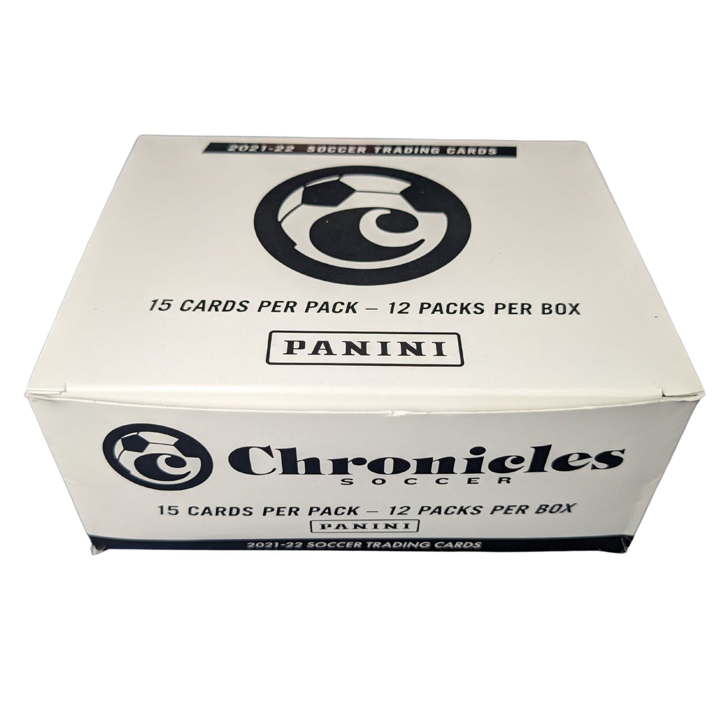 2021-22 Panini Chronicles Soccer Full Cello / Value Pack Box (12 paquets)