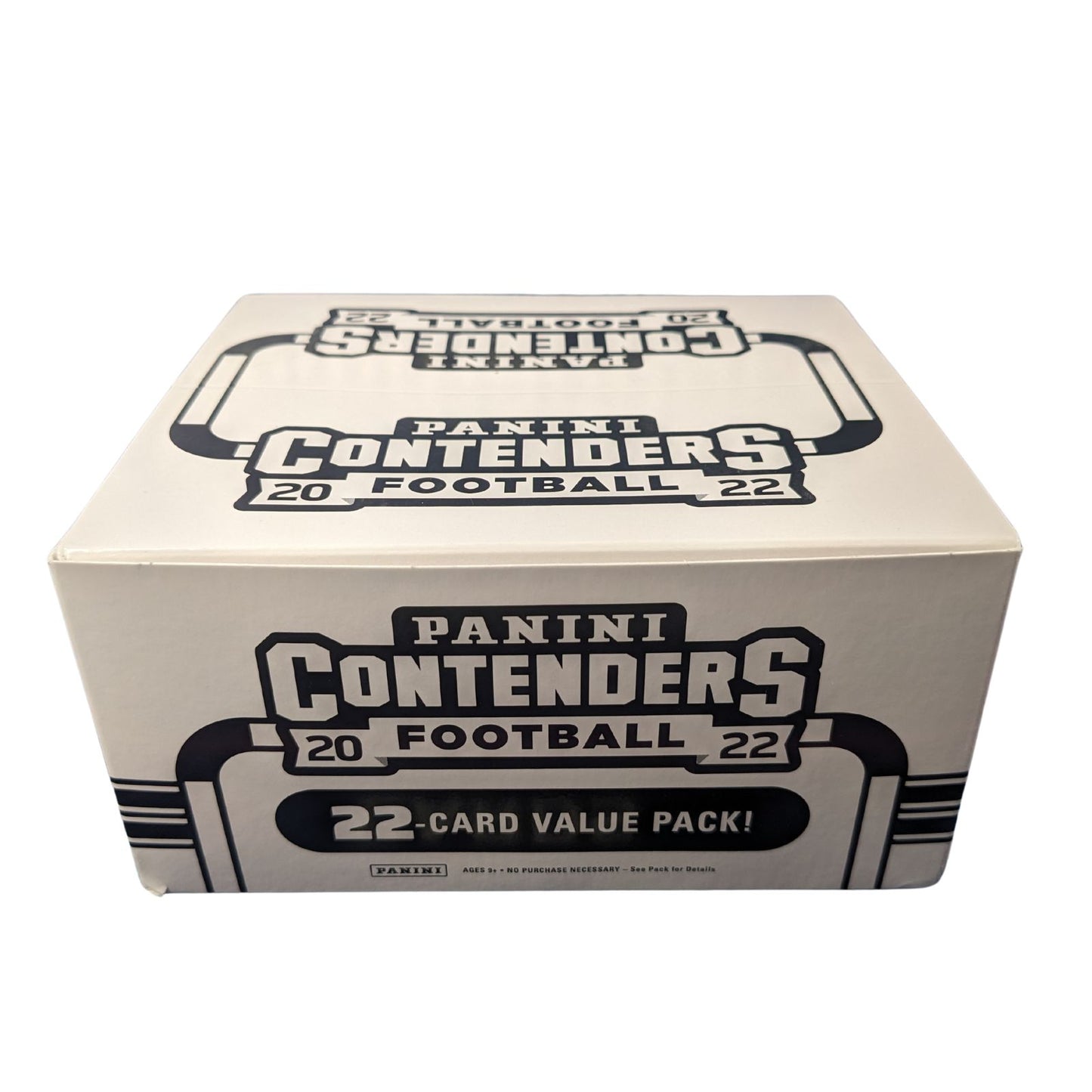 2022 Panini Contenders Fußball, volle Cellophantose / Value / Fat Pack Box