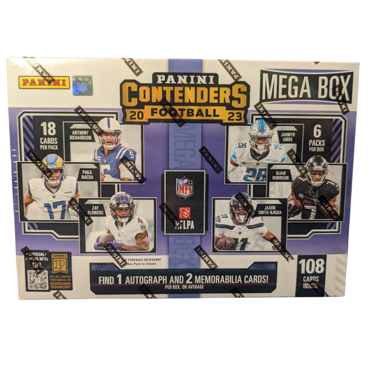 2023 PANINI CONTENDERS FOOTBALL HOBBY MEGA BOX