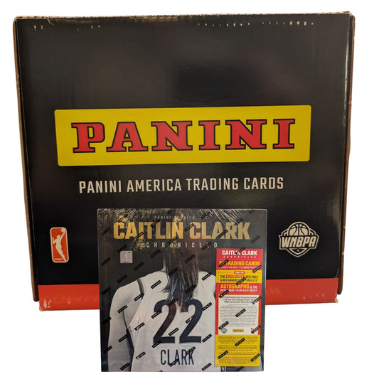 2025 Panini Caitlin Clark Chronicled Keepsake Sealed Case (8 Books)