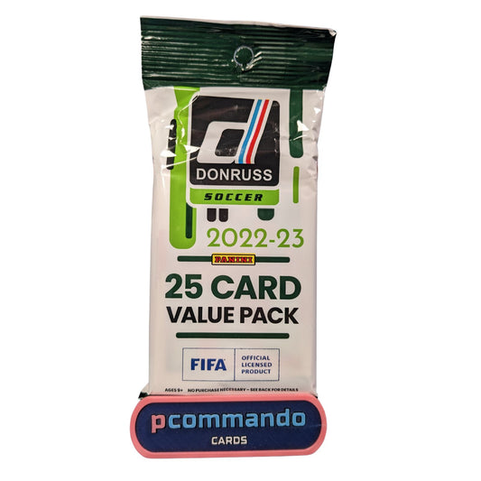 2022-23 Panini Donruss Soccer Cello / Valeur / Fat Pack