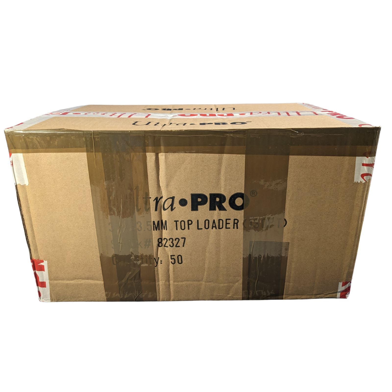 130pt Ultra Pro Toploaders Sealed Case of 50 Packs (500 Toploaders ...