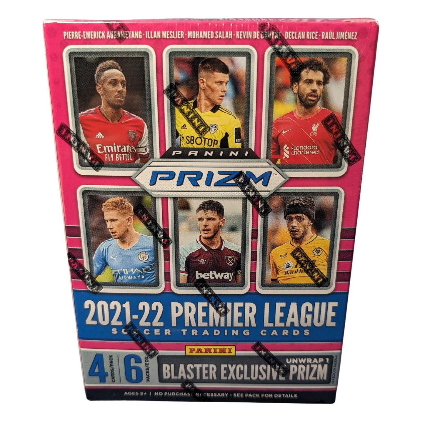 2021–22 Panini Prizm EPL Fußball-Blasterbox