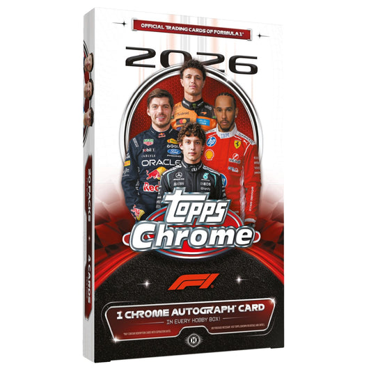 2026 Topps Chrome Formula 1 Hobby Box