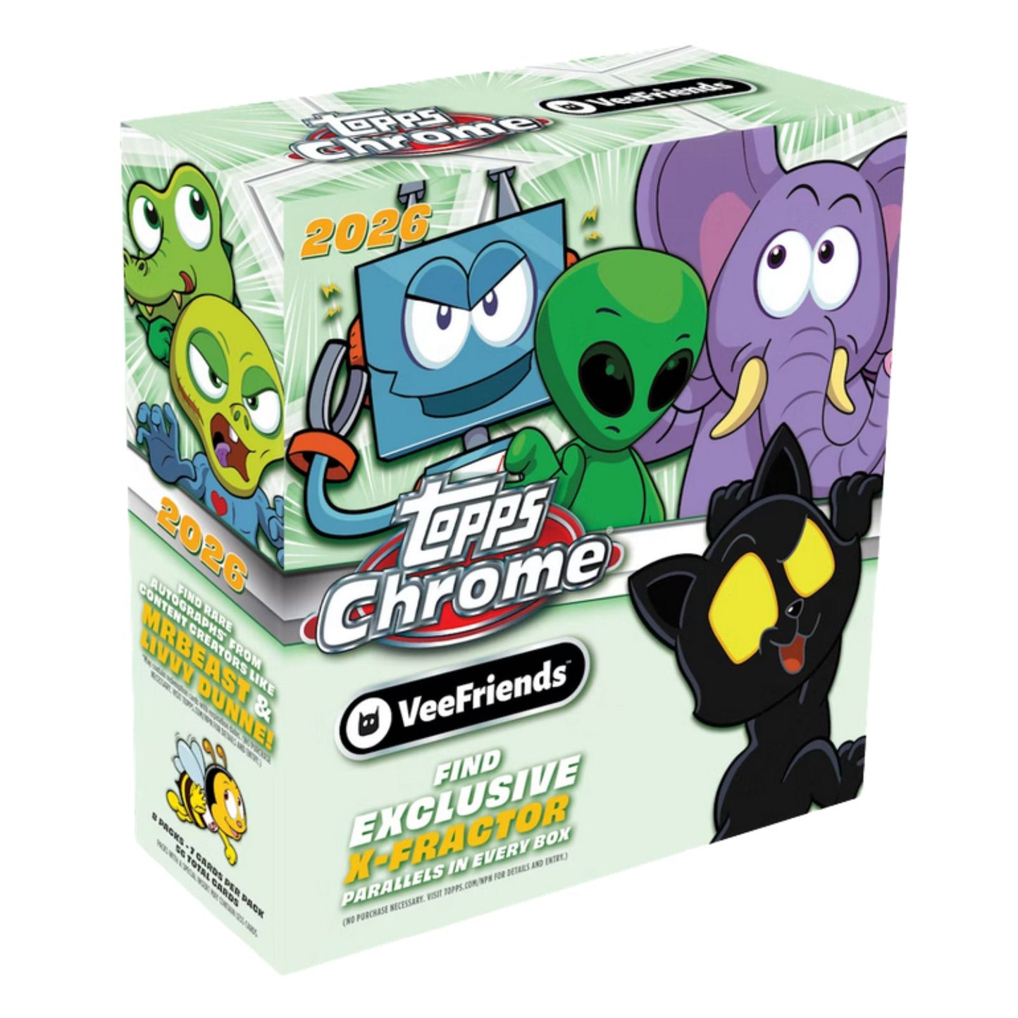 Pre Order - 2026 Topps Chrome VeeFriends Mega Box