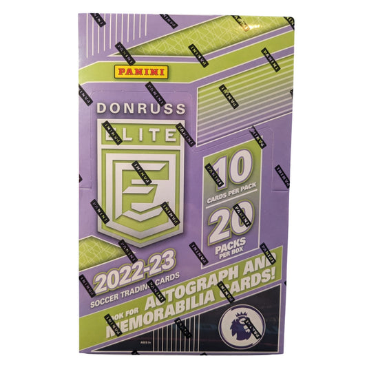 2022-23 PANINI DONRUSS ELITE SOCCER EPL RETAIL BOX