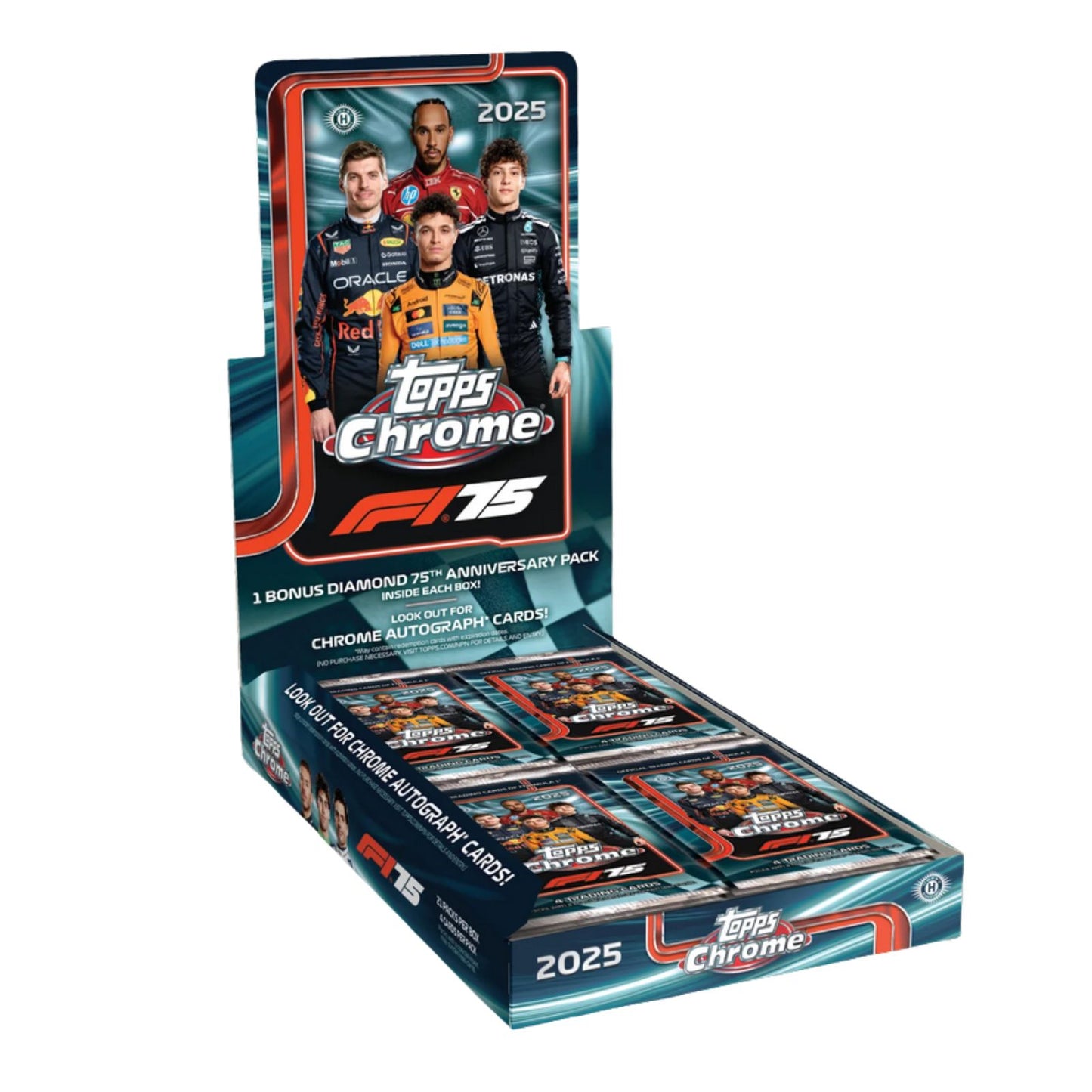 2025 Topps Chrome Formula 1 Hobby Box