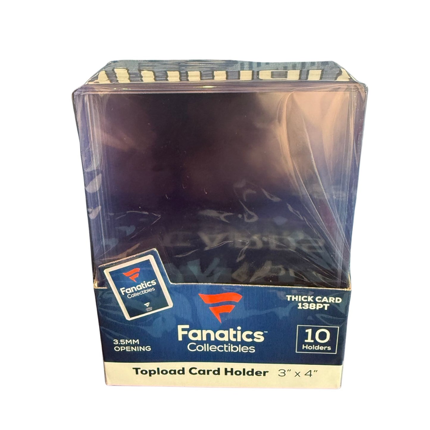 138pt Fanatics Collectibles Toploaders 3x4 Inch 10 Pack
