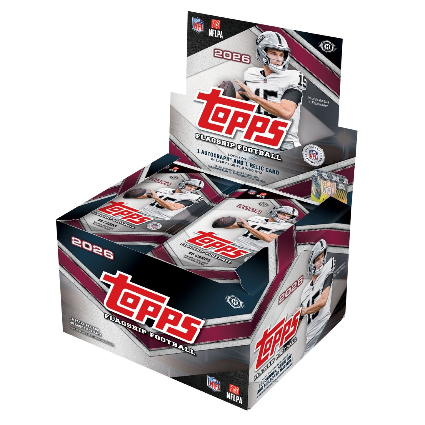 Pre Order - 2026 Topps Flagship Football Hobby Jumbo Box