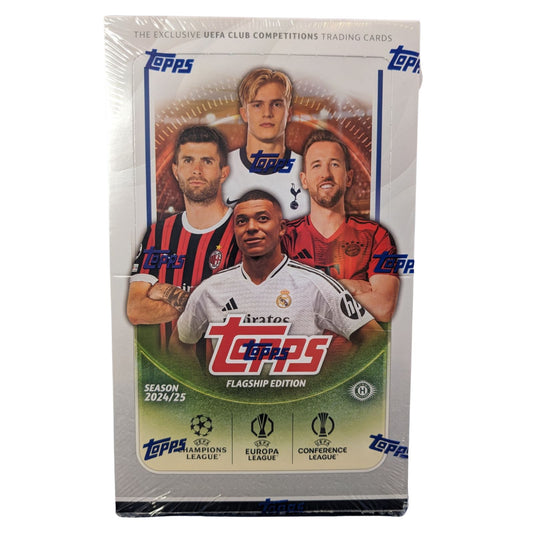 2024-25 TOPPS UCC CLUB COMPETITIONS SOCCER FLAGSHIP HOBBY BOX