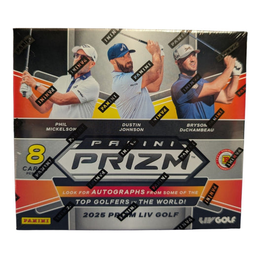 2025 Panini Prizm LIV Golf International Hobby Box