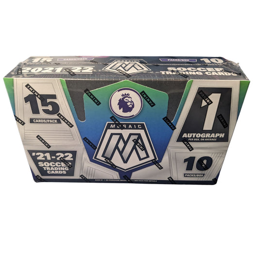 Mosaic EPL Soccer 2021-22 Hobby Box Sealed