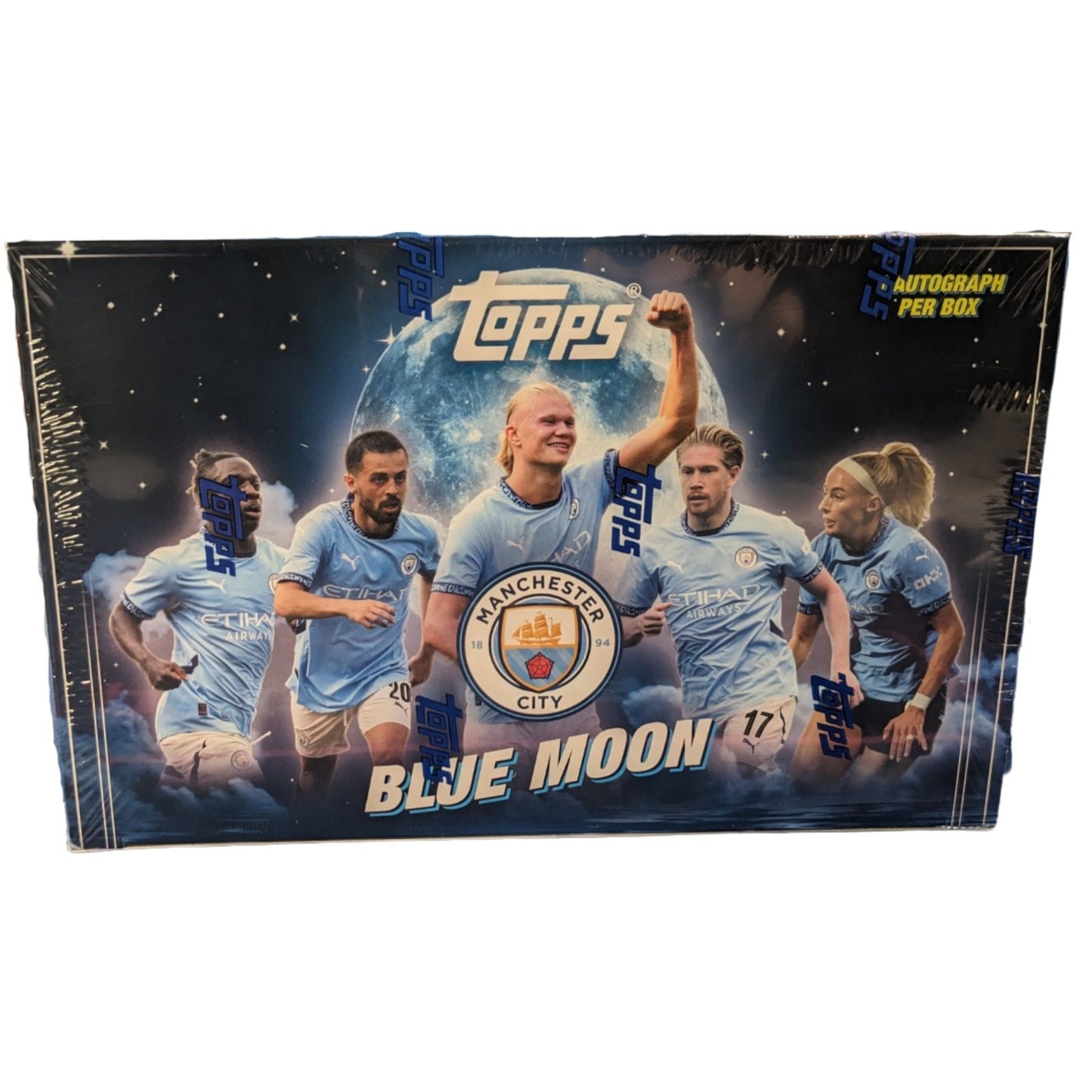 2024/25 TOPPS BLUE MOON MANCHESTER CITY HOBBY BOX