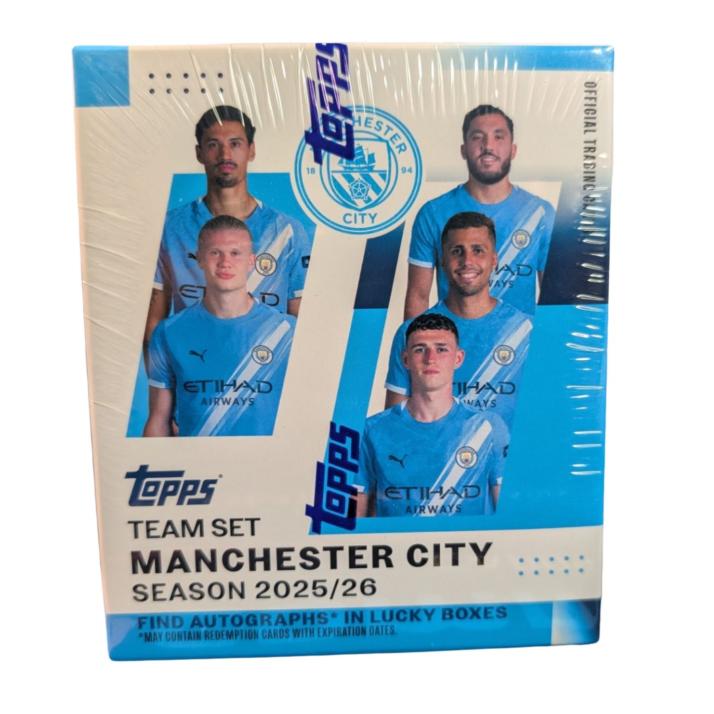 2025-26 Topps Manchester City Soccer Team Set
