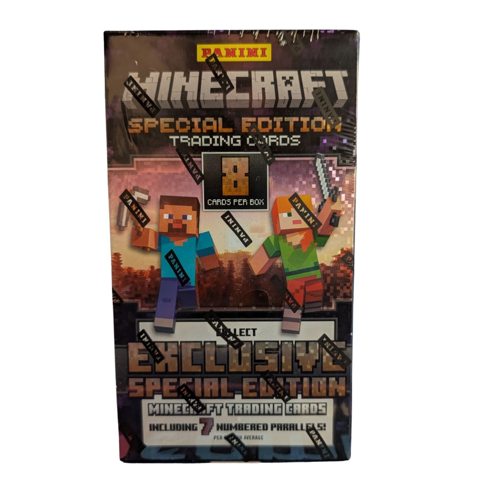 Minecraft Steam Card 2025 Panini Minecraft Special Edition Trading Cards Hobby Box ...