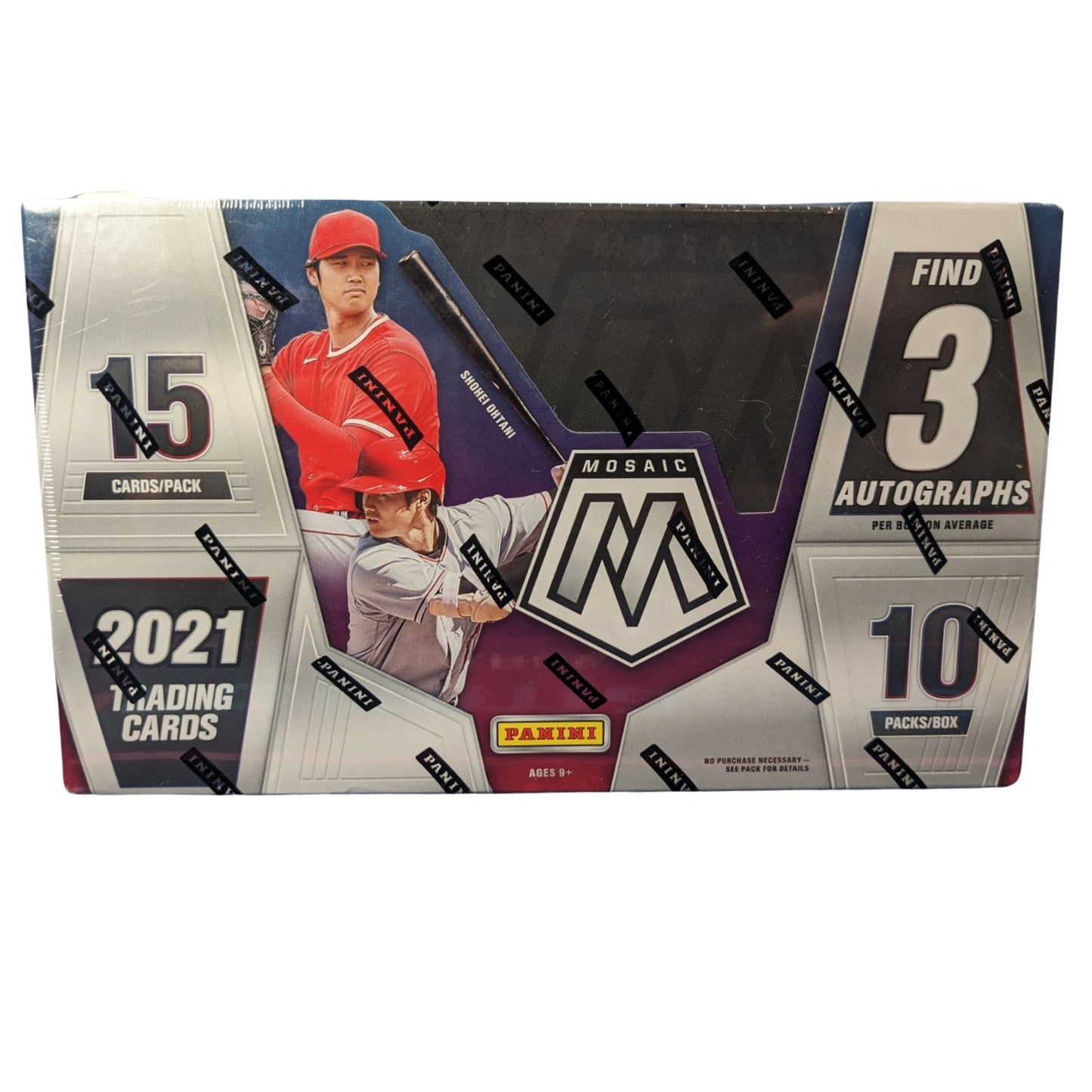 Sealed box of Mosaic Baseball cards from 2021