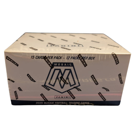 2025 Panini Mosaic Football  Cello / Value Pack Box (12 Packs)